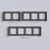 Sonoff SwitchMan M5 – 3 áramkörös, sorolható villanykapcsoló, Wi-Fi, Matter, (ÚJ) szürke (M5-3C-80M)