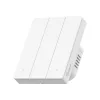 Sonoff SwitchMan M5 Zigbee 3 áramkörös, sorolható okos villanykapcsoló, fehér (ZBM5-3C-80W)