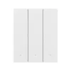 Sonoff SwitchMan M5 Zigbee 3 áramkörös, sorolható okos villanykapcsoló, fehér (ZBM5-3C-80W)