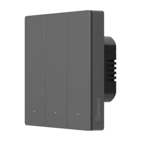   Sonoff SwitchMan M5 – 3 áramkörös villanykapcsoló, Wi-Fi, Matter, (ÚJ) szürke (M5-3C-86M)