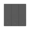 Sonoff SwitchMan M5 – 3 áramkörös villanykapcsoló, Wi-Fi, Matter, (ÚJ) szürke (M5-3C-86M)