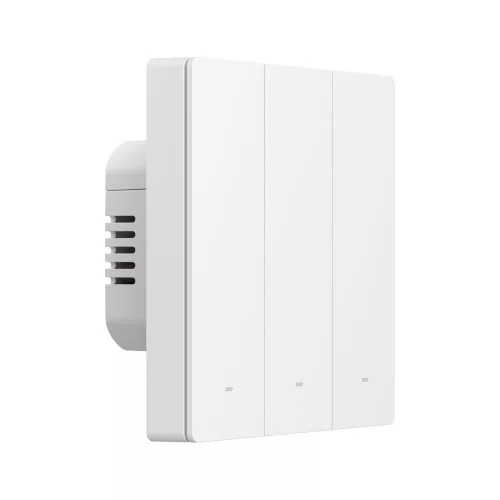 Sonoff SwitchMan M5 Zigbee 3 áramkörös, okos villanykapcsoló, fehér (ZBM5-3C-86W)
