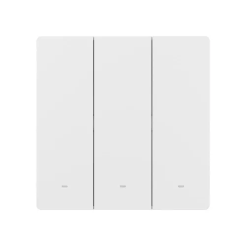 Sonoff SwitchMan M5 Zigbee 3 áramkörös, okos villanykapcsoló, fehér (ZBM5-3C-86W)