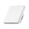 Sonoff SwitchMan M5 – 3 áramkörös villanykapcsoló, Wi-Fi, Matter, fehér (M5-3C-86W)