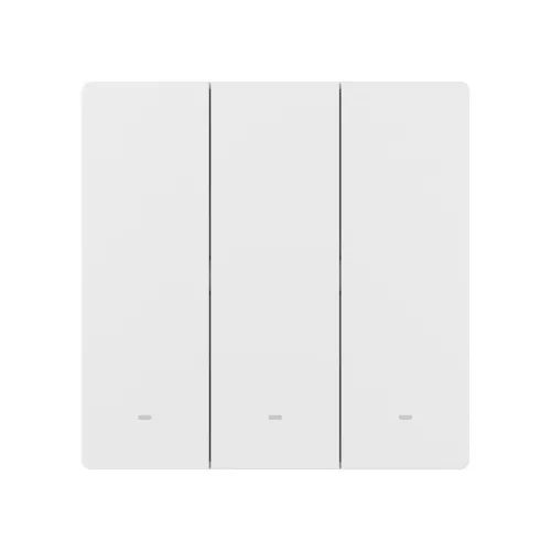 Sonoff SwitchMan M5 – 3 áramkörös villanykapcsoló, Wi-Fi, Matter, fehér (M5-3C-86W)