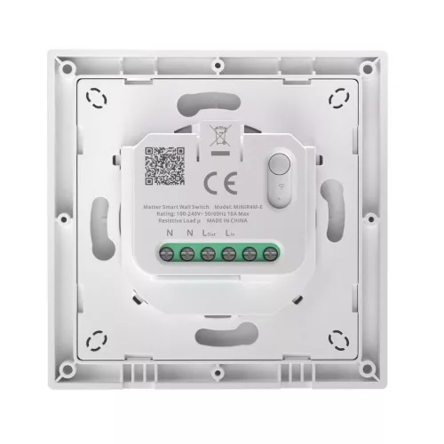 SONOFF Fusion Orb-MW1 – Matter-over-Wi-Fi okos fali kapcsoló, fehér (MINIR4M-E)