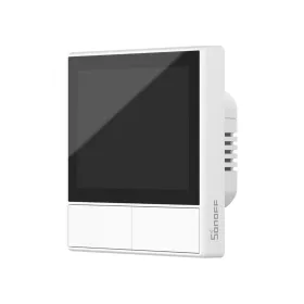   Sonoff NSPanel 2 gombos WiFi-s villanykapcsoló, érintőkijelzővel, termosztát funkcióval, fehér