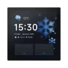 SONOFF NSPanel Pro Gen2 Smart Home Control Panel –  vezérlő panel két áramkörös kapcsolóval, Wi-Fi, Zigbee, Matter, Bluetooth, fehér (NSPanel86PW-Relay)