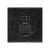 Sonoff TX T3EU2C WiFi+RF, érintős 2 gombos csillárkapcsoló (fekete)