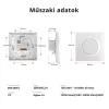 SONOFF Fusion Orb-ZBW1L –  Zigbee okos fali kapcsoló, nullavezeték nélkül, fehér (ZBMINIL2-E)