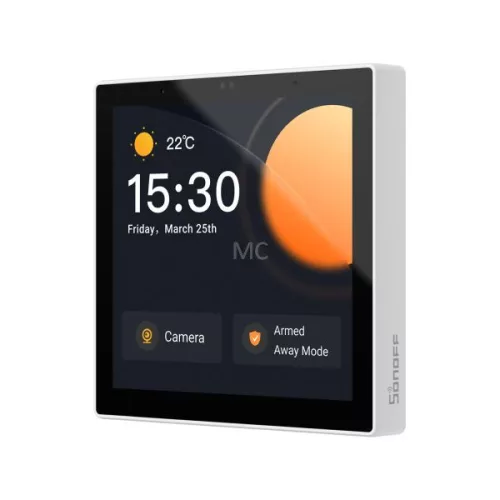 Sonoff NSPanel Pro érintőképernyős vezérlőpanel, Zigbee és Bluetooth gateway, fehér