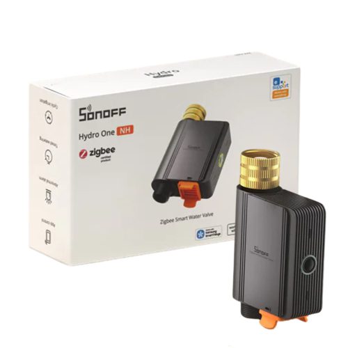 SONOFF Hydro Series Hydro ONE – okos öntözőszelep, áramlás-mérővel, Zigbee, Bluetooth (SWV-ZFE)