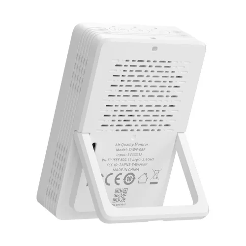 SONOFF AirGuard CO2 SAWF-08P – levegőminőség-érzékelő, Matter, Wi-Fi, fehér