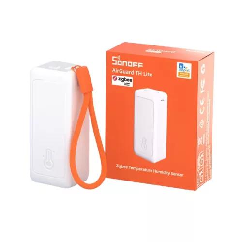Sonoff AirGuard TH Lite – hőmérséklet és pára érzékelő, Zigbee (SNZB-02B)
