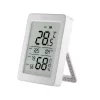 SONOFF AirGuard TH SNZB-02DR2 – hőmérséklet és pára érzékelő, LCD kijelzővel, Zigbee, fehér
