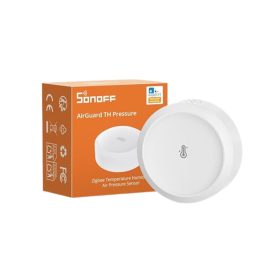   SONOFF AirGuard TH Pressure – hőmérséklet-, páratartalom- és légnyomásérzékelő, Zigbee, fehér (SNZB-02M)