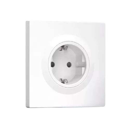SONOFF WS01STPF-E – hagyományos fali aljzat, Fusion Orb kerethez, fehér