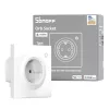 Sonoff Orb Socket Matter Over WiFi Smart Wall Socket  – okos fali dugalj Fusion Orb kerethez, fogyasztás méréssel, Wi-Fi, Matter, fehér (WS01TPF-E)