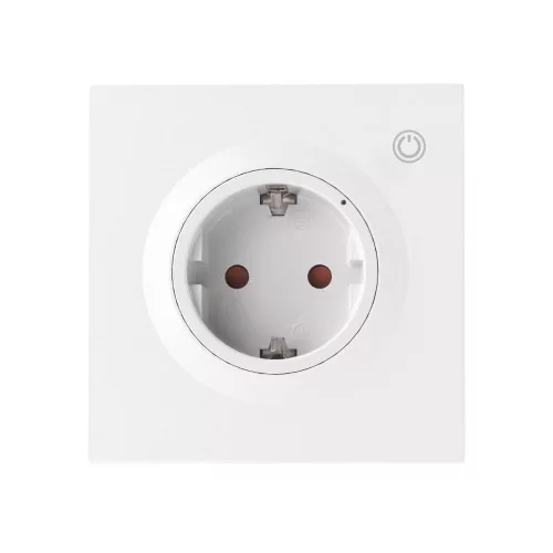 Sonoff Orb Socket Matter Over WiFi Smart Wall Socket  – okos fali dugalj Fusion Orb kerethez, fogyasztás méréssel, Wi-Fi, Matter, fehér (WS01TPF-E)