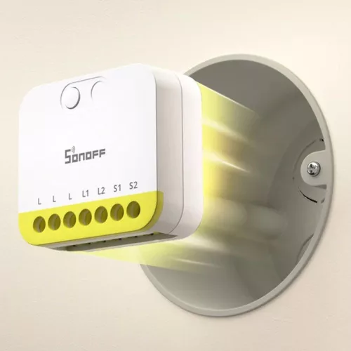 Sonoff MINI DUO-L 2-Gang Zigbee Smart Switch (No Neutral) – két áramkörös, csak fázis mini relémodul, Zigbee (MINI-ZB2GS-L)