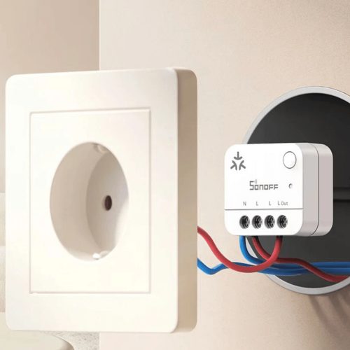 Sonoff Matter Over WiFi Power Meter  – 1 áramkörös fogyasztásmérő, Matter, Wi-Fi (MINI-1GP)
