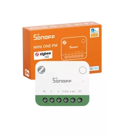   Sonoff MINI ONE PM –  relé modul, 1 áramkörös, fogyasztásmérős, Zigbee, Bluetooth (MINI-ZB1GSP)