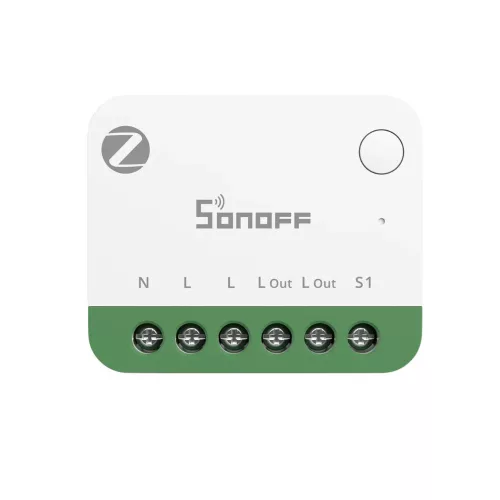 Sonoff MINI ONE PM –  relé modul, 1 áramkörös, fogyasztásmérős, Zigbee, Bluetooth (MINI-ZB1GSP)
