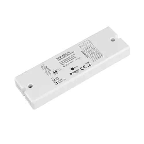 Sunricher Zigbee 4-az-1-ben RGBW / RGB CCT LED vezérlő,  4A/csatorna, 12/24V DC (SR-ZG1029-5C)