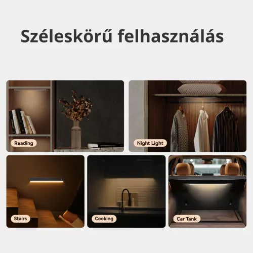 Yeelight A30 ultravékony, akkumulátoros mozgás-érzékelős szekrénylámpa (30cm) (YLYYD-0014)