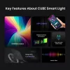 YEELIGHT Cube Smart Lamp - MATRIX Extension - RGB LED asztali gamer lámpa / dekorációs lámpa - LED kiegészítő (YLFWD-0007)
