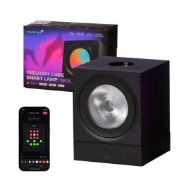   YEELIGHT Cube Smart Lamp - SPOT Base - RGB LED asztali gamer lámpa / dekorációs lámpa - Alapmodul (YLFWD-0008)