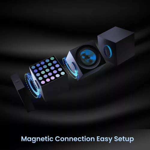 YEELIGHT Cube Smart Lamp - SPOT Extension - RGB LED asztali gamer lámpa  / dekorációs lámpa - LED kiegészítő (YLFWD-0005)