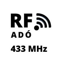 RF adó (433 MHz)